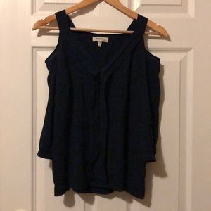 NWOT Open shoulder blouse